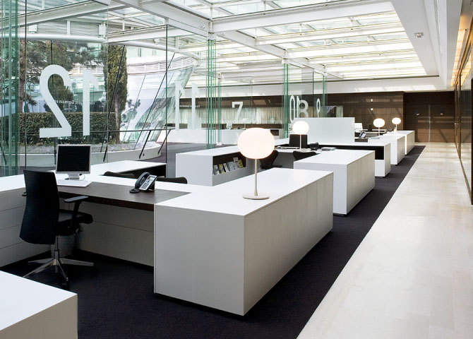 Office Space Low Profile Flooring