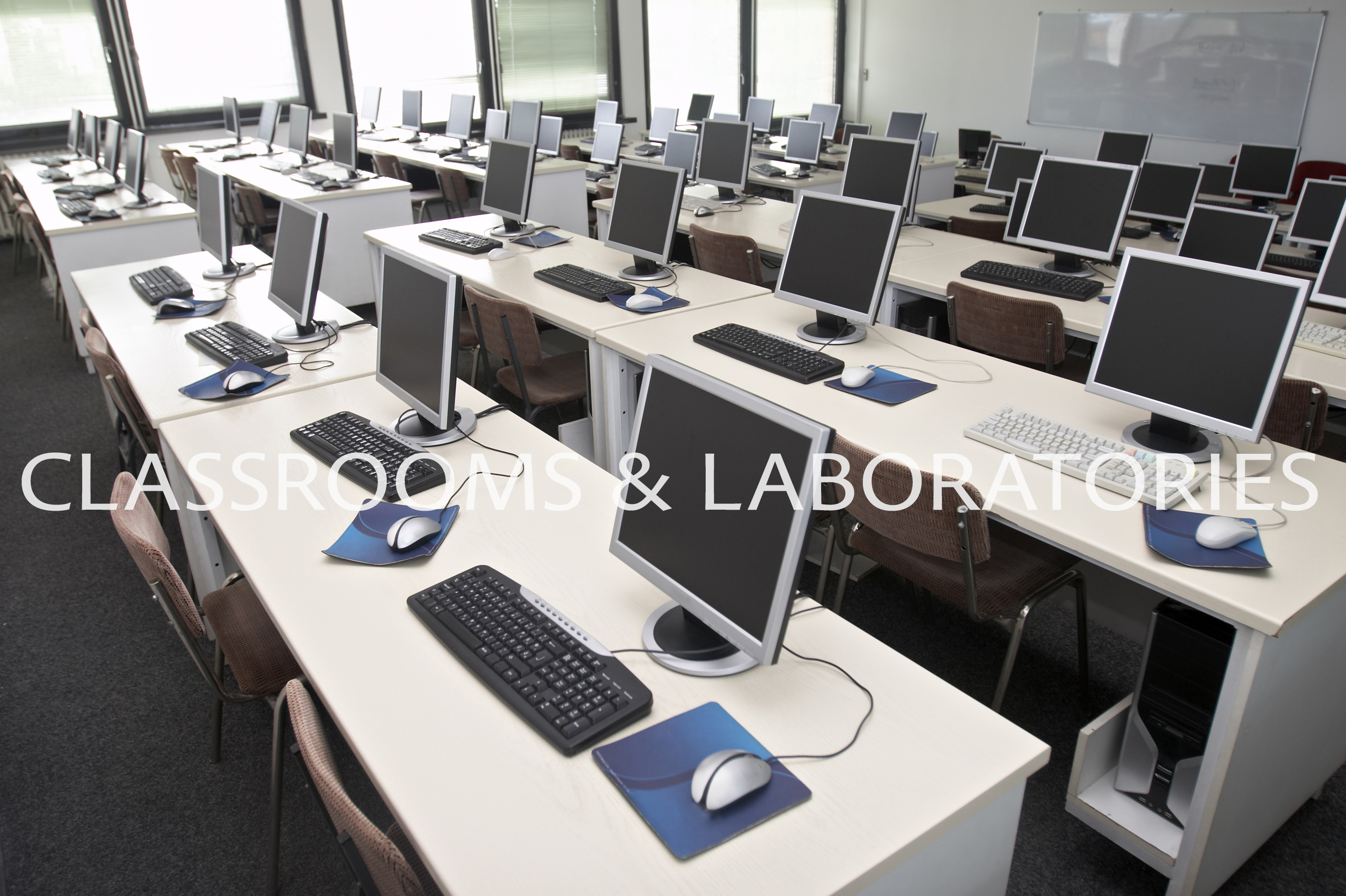 Computer Lab with Low Profile Flooring