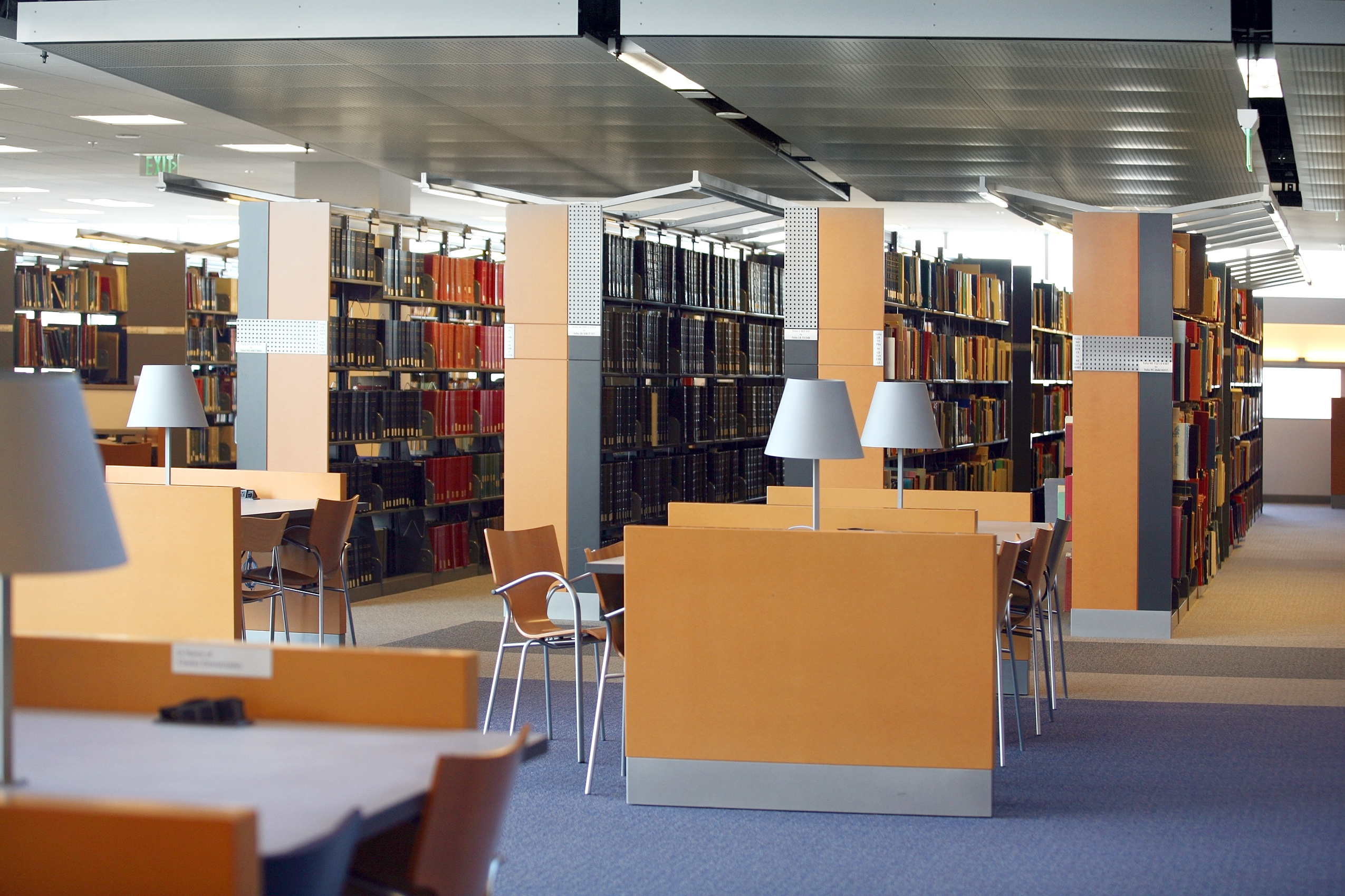 library low-profile flooring